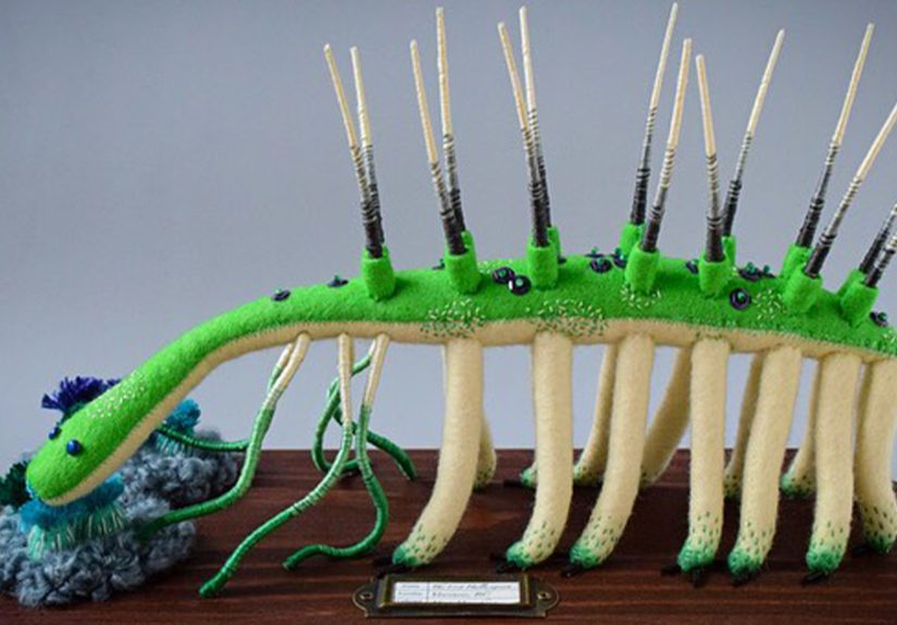 40 Handcrafted Felted Creatures By This Japanese Artist That Are Equal Parts Adorable And Strange