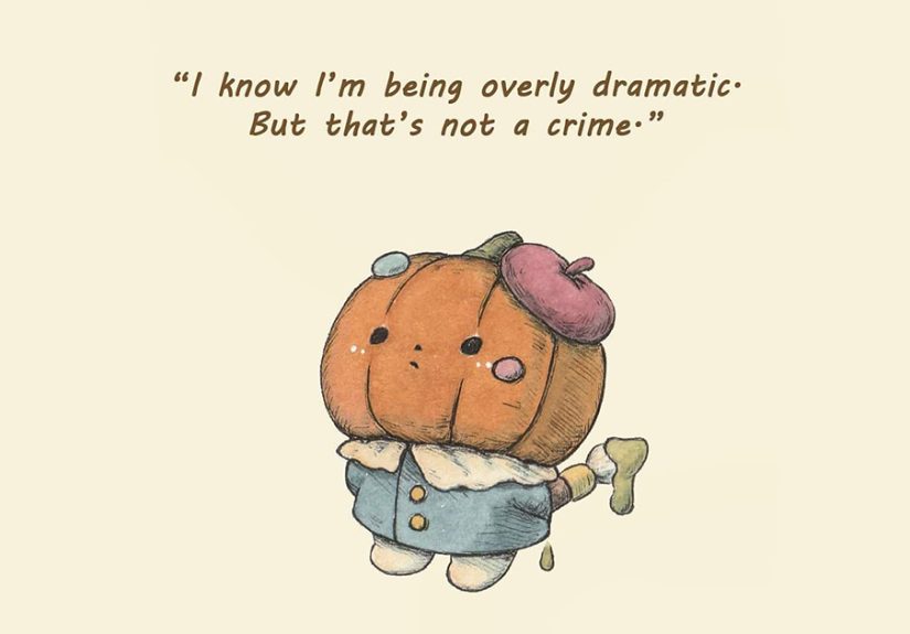 Artist Illustrates Adorably Evil Pumpkin That Perfectly Captures Our Inner Thoughts (20 Pics)