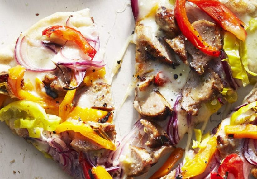 Best BBQ Italian Sausage and Pepper Pie Recipe - How to Make BBQ Italian Sausage and Pepper Pie