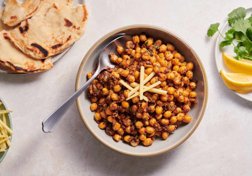 Chana Masala Recipe With Dried Chickpeas