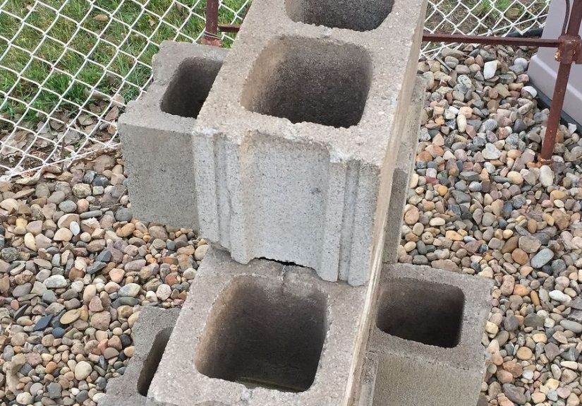Cinder Block Herb Garden