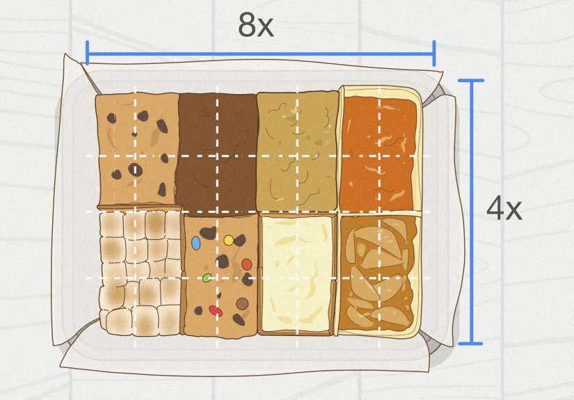 How to Make 8 Desserts in 1 Pan