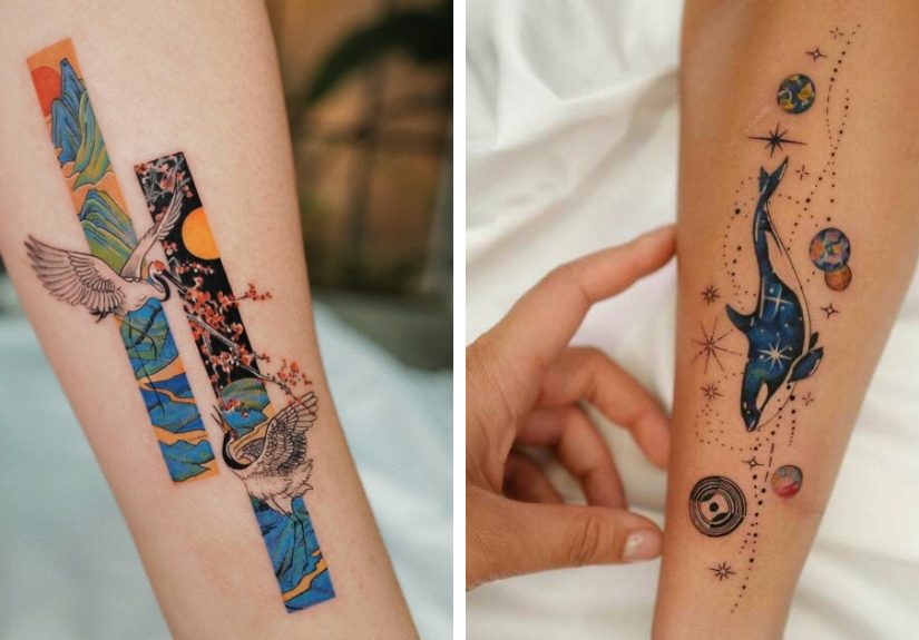 30 Magical-Looking Ethereal Tattoos, By Jing