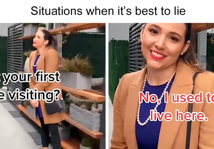 42 Situations When You Should Lie, Posted By This TikToker Who Gives Women Safety Tips