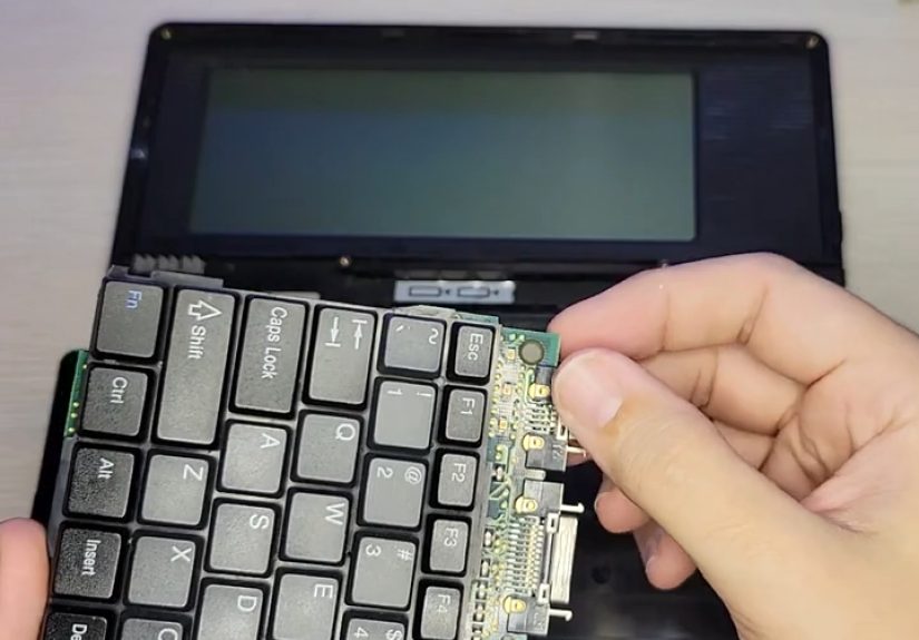 Ancient Pocket Computer Gets A Serious Serial Upgrade