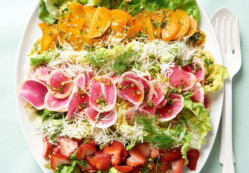 Easter Rainbow Salad Recipe