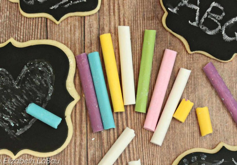 Edible Candy Chalk With Cookie Chalkboards Recipe