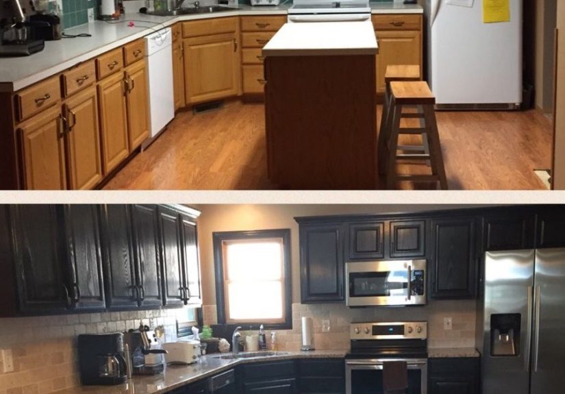 From Kitchen Island to Peninsula - Kitchen Remodel