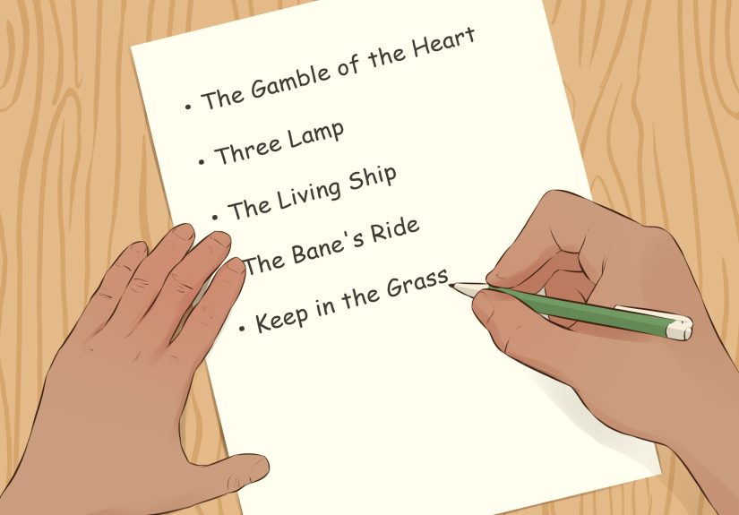 How to Come up With a Good Title