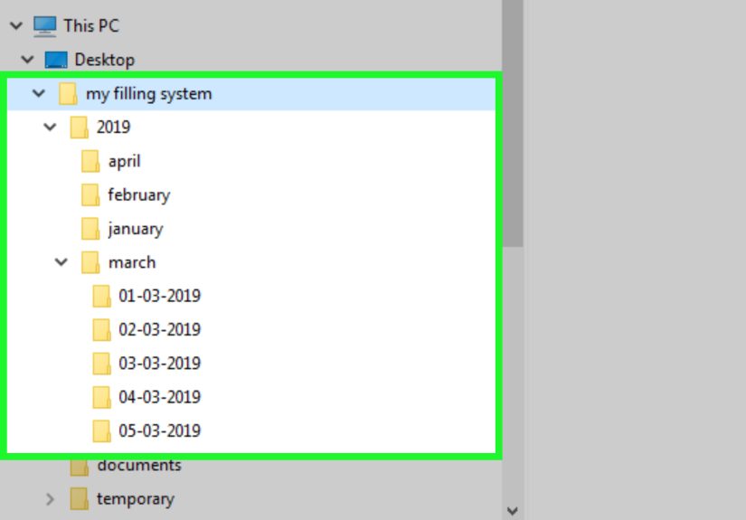 How to Create a Flawless Filing System on Your Computer