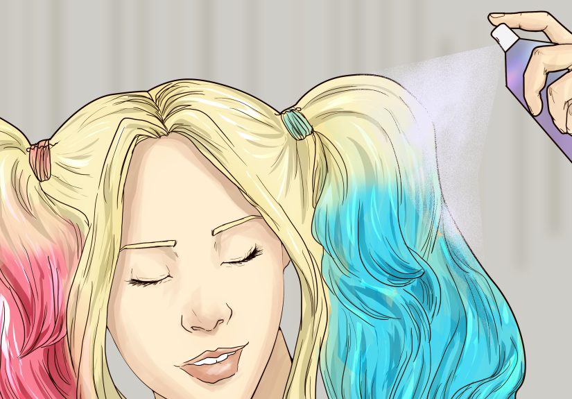 How to Do Harley Quinn Hair: 15 Steps
