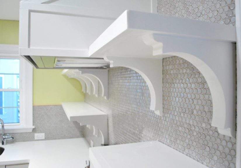 How To Hang Homemade Kitchen Shelves