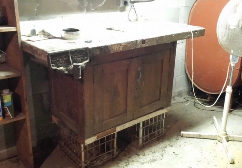 Old Workbench in the Kitchen?
