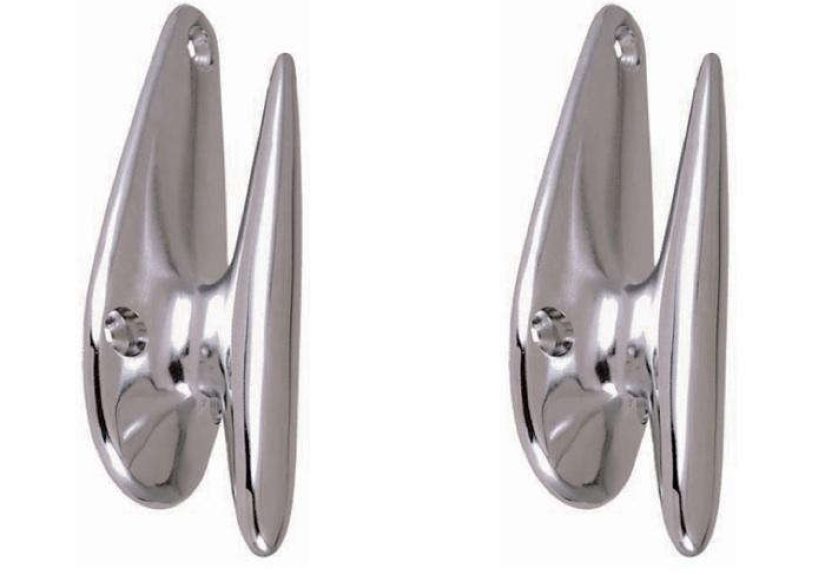 Perko Chrome-Plated Zinc Teardrop Cleats