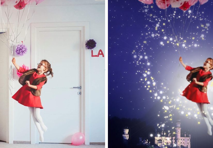 Please Photoshop This Photo So It Looks More Magical