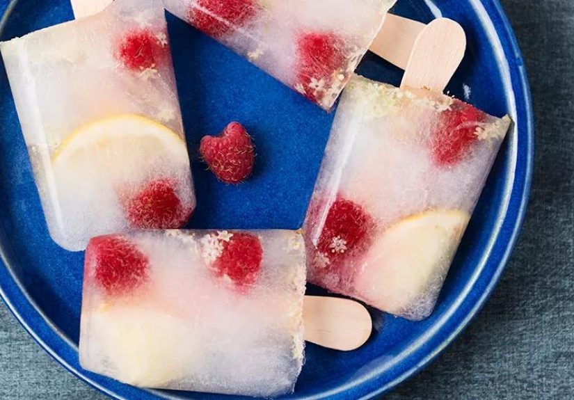Recipe: Raspberry-Lemon Ice Pops