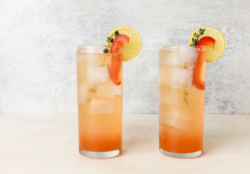 Sweet Pepper Spritzer Mocktail Recipe