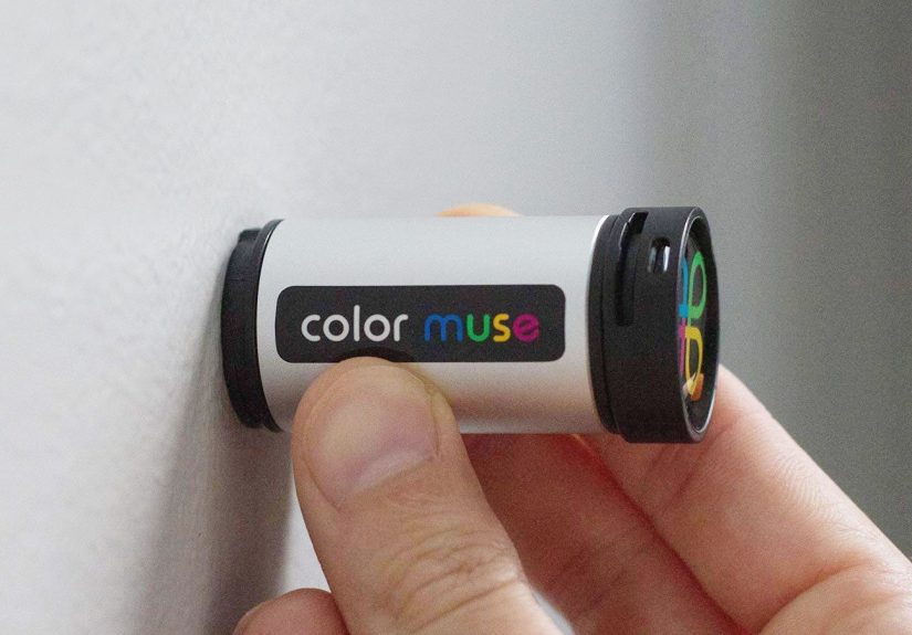 The Colorimeter Scans Paint and Provides the Exact Color Match