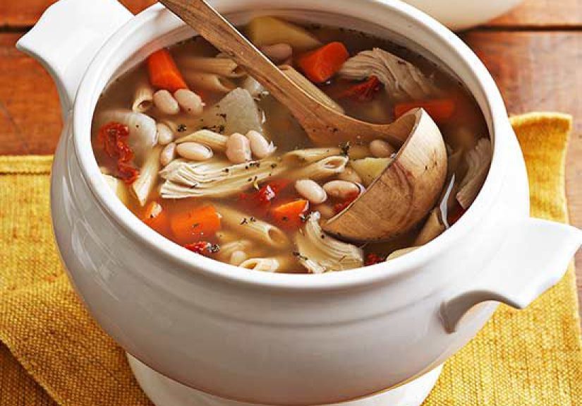 Turkey Frame Soup