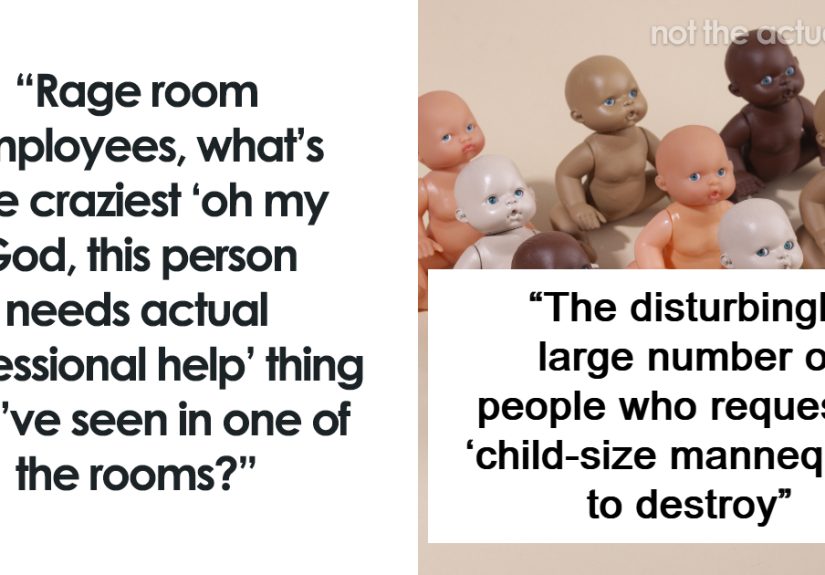 “We Banned Him”: 31 People Confess The Weirdest Things They’ve Witnessed In Rage Rooms