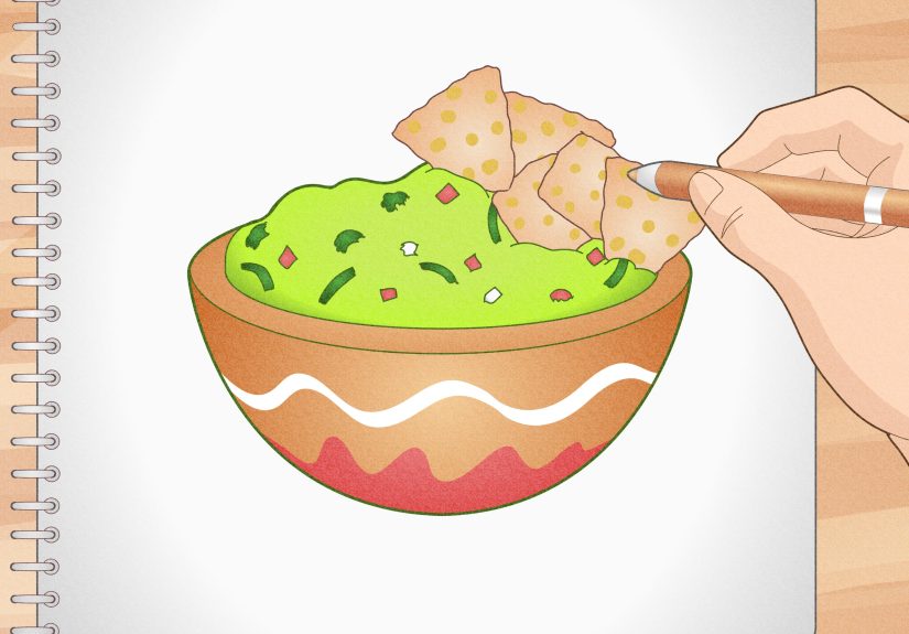 4 Ways to Draw an Avocado