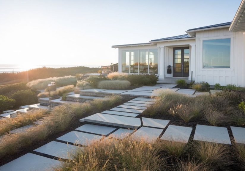 42 Stunning Coastal Front Yard Landscape Ideas