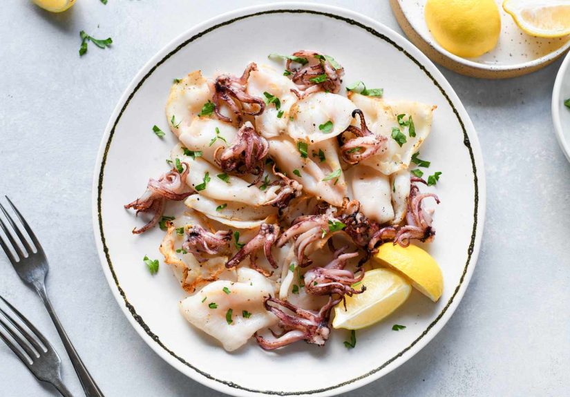 Easy Grilled Squid (Calamari) Recipe