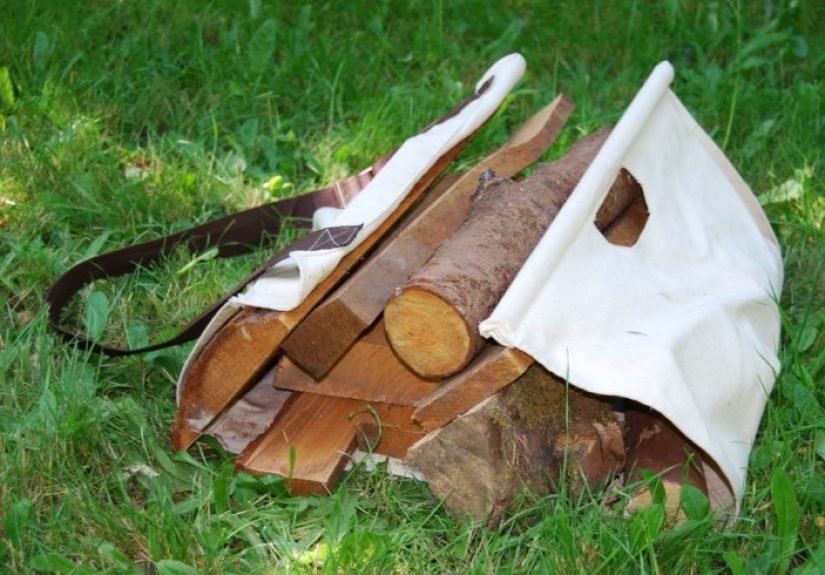 Easy Tote Firewood Carrier