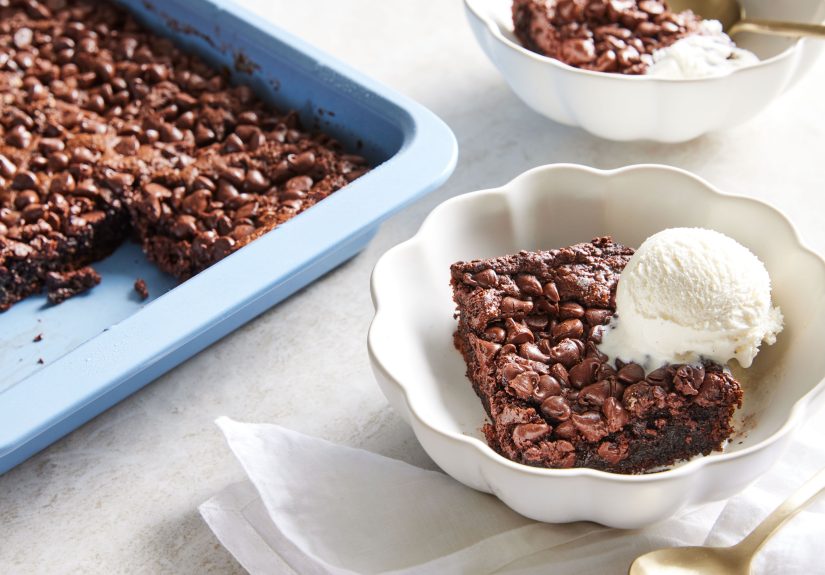 Fudgy Chocolate Dump Cake Recipe