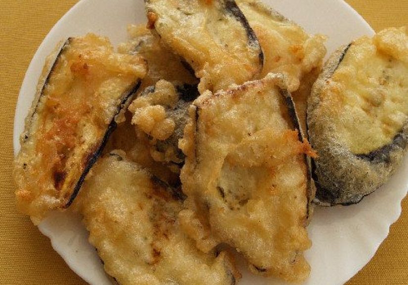 Greek Batter-Fried Eggplant Recipe