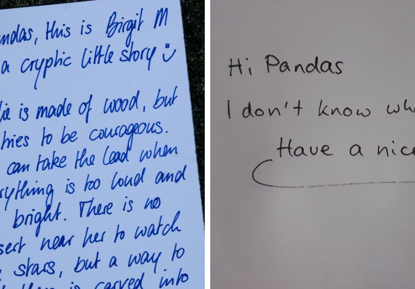 Hey Pandas, Show Us Your Handwriting