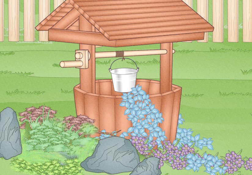 How to Make a Wishing Well in 3 Easy Parts