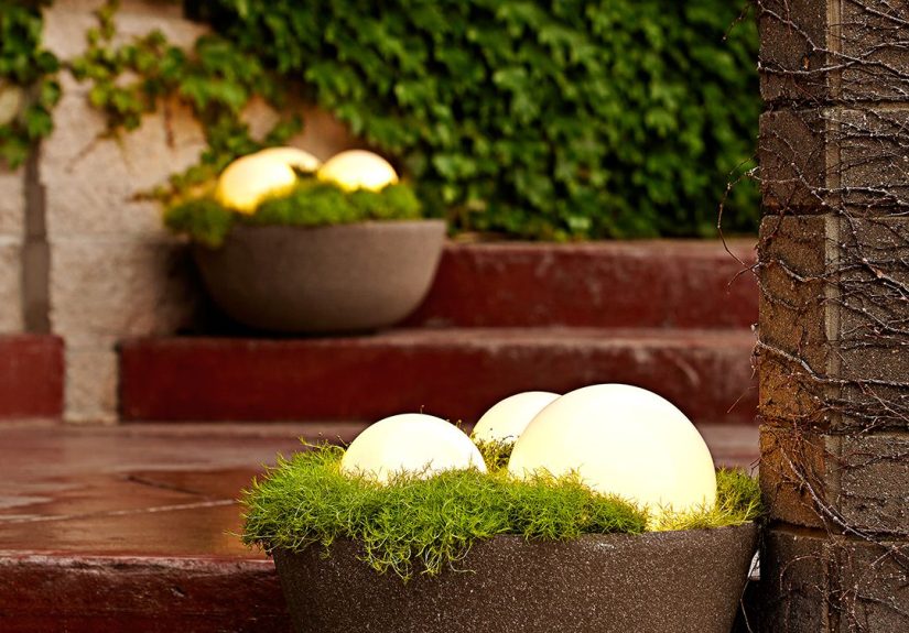 How to Make DIY Garden Globe Lights