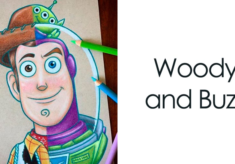I Combine Two Characters Into One In My Colored Pencil Illustrations (50 Pics)