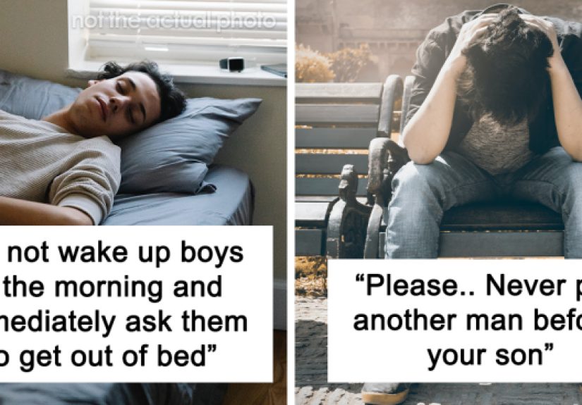 “Knock Before Entering”: 29 Men Give Moms Advice On Raising A Boy