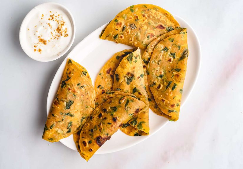 Methi Paratha (Fenugreek Paratha) Recipe
