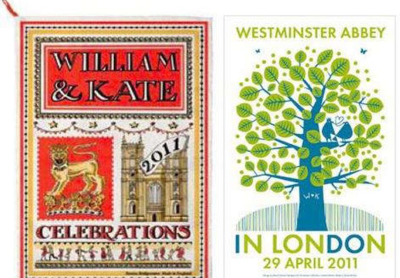 Royal Wedding Commemorative Tea Towel