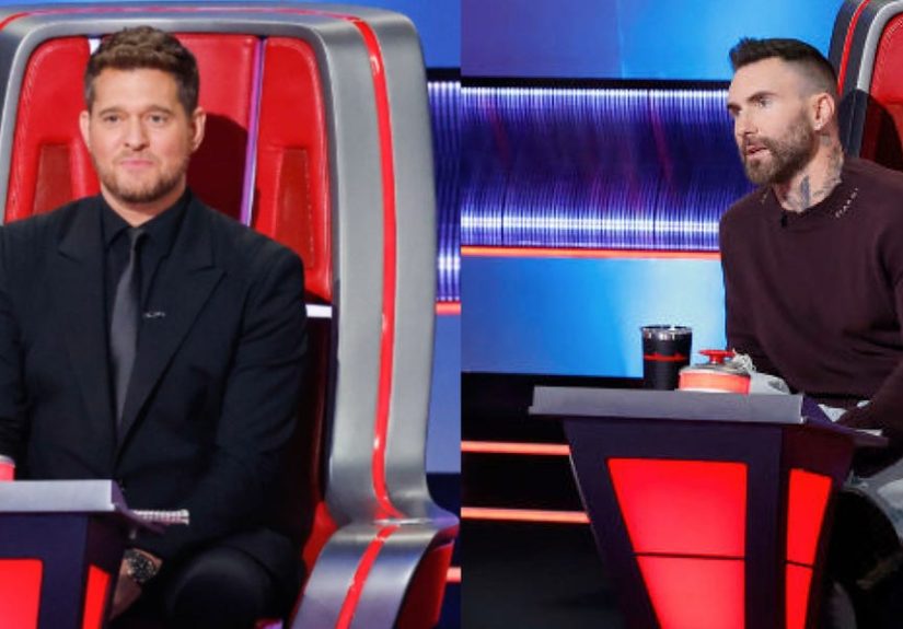 See Michael Bublé's Emotional Reaction to Voice Battle Rounds