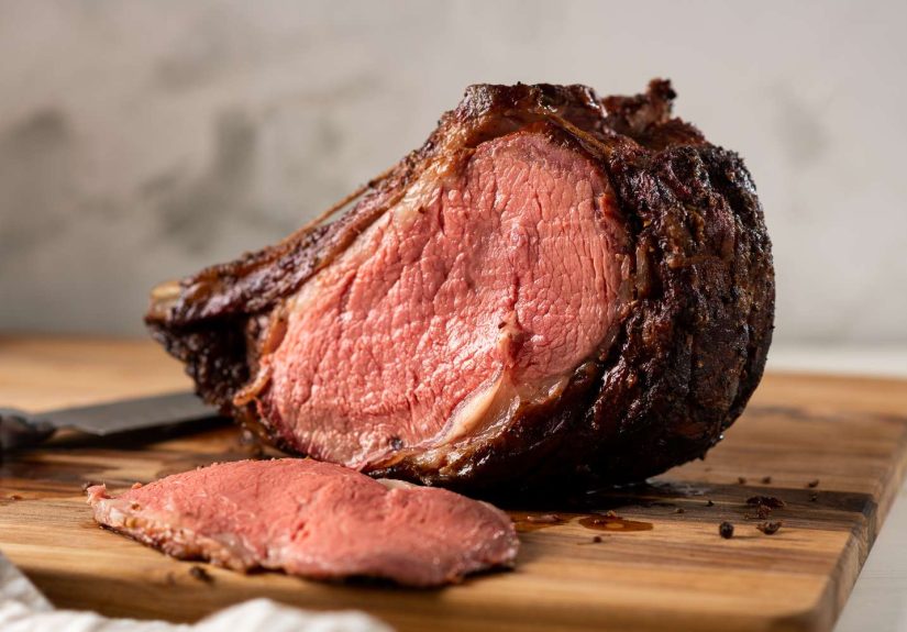 Smoked Standing Rib Roast Recipe