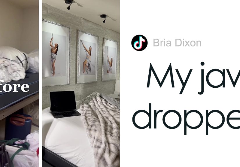 This Woman Gave Her Sister’s Dorm Room A Makeover, And People Are Awestruck