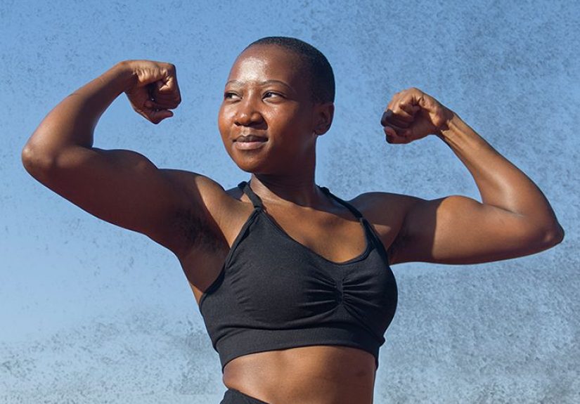 What muscles are present in the arm?