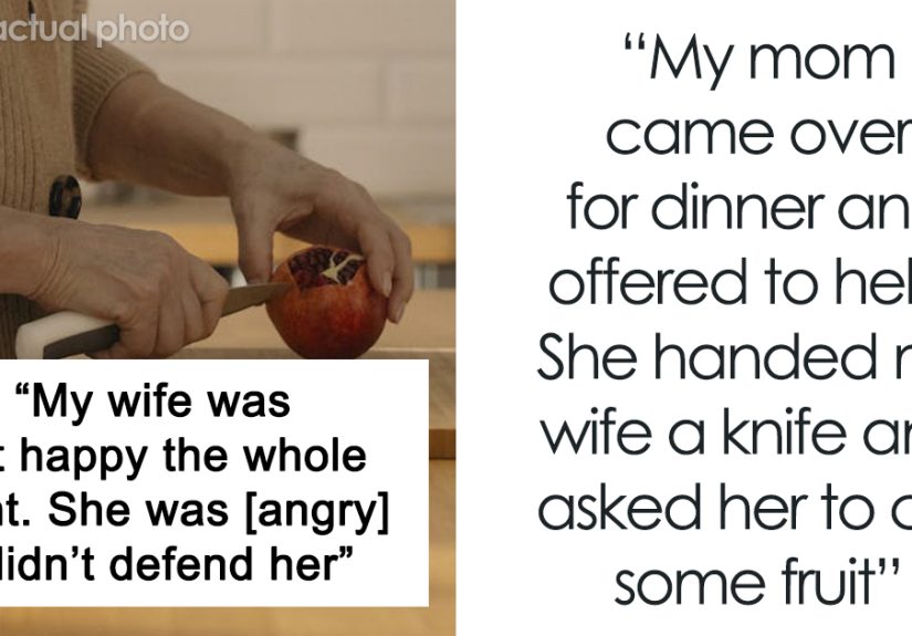 Woman Doesn’t Even Know How To Cut Fruit, MIL Calls Her Pathetic