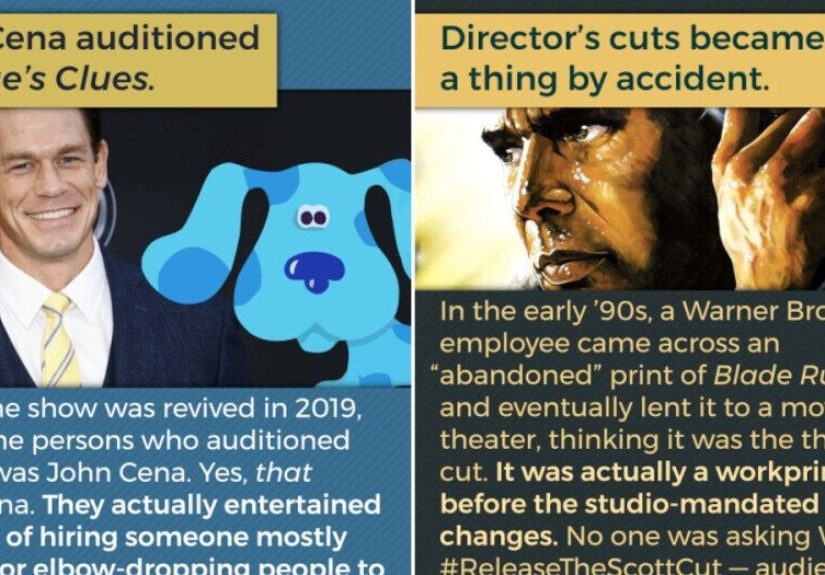 16 Random Facts About John Cena, Anime, and Director’s Cuts