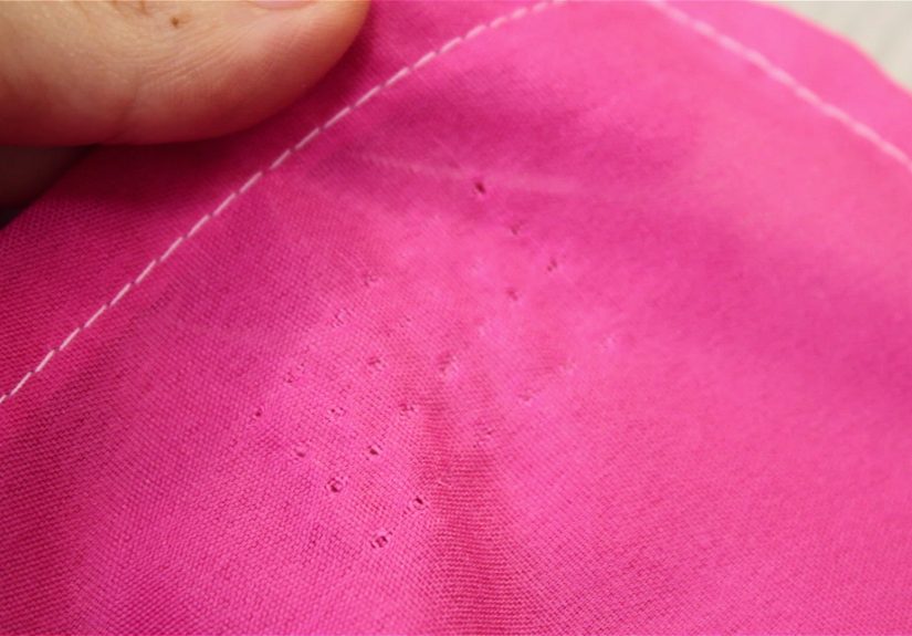 3 Ways to Remove Needle Marks from Fabric