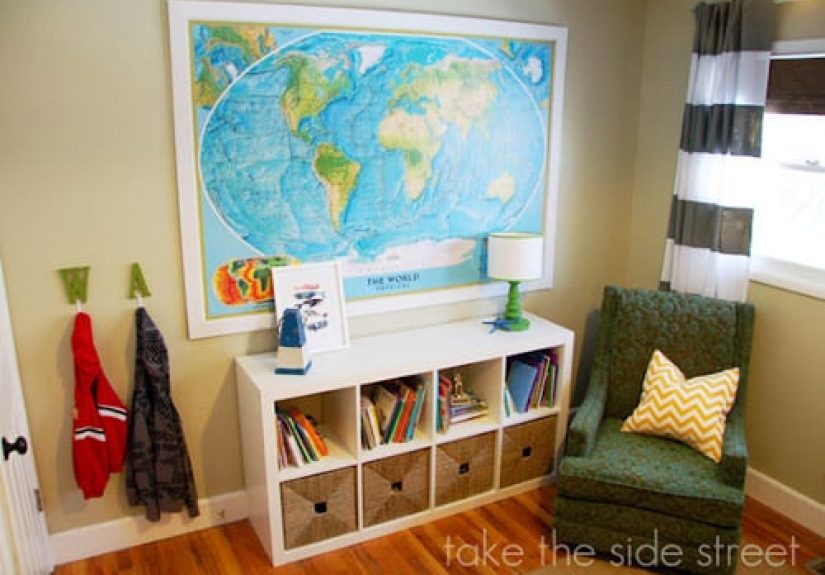 A Sweet Blue Boy's Nursery Makeover With Bunk Beds