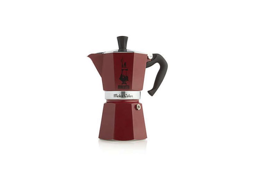Bialetti Red Moka 6-Cup Espresso Maker