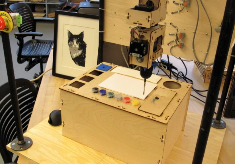 Color Your World With This CNC Painting Robot