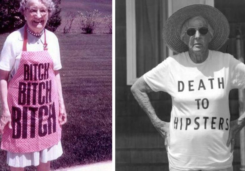 Elderly People Who Probably Don’t Realize What They’re Wearing