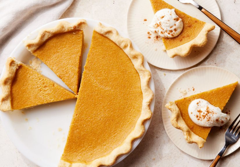 Homemade Fresh Pumpkin Pie Recipe