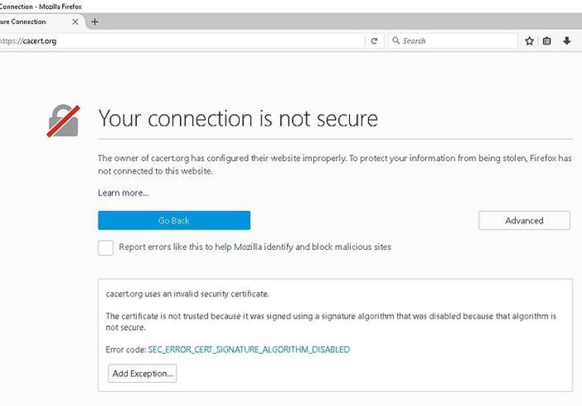 How to Fix a ‘Connection Is Not Secure’ Error
